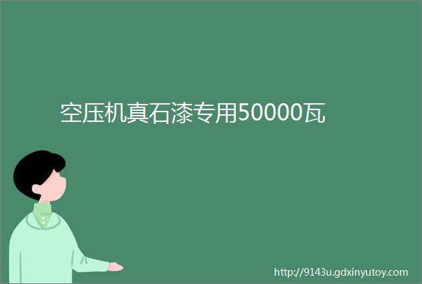 空压机真石漆专用50000瓦